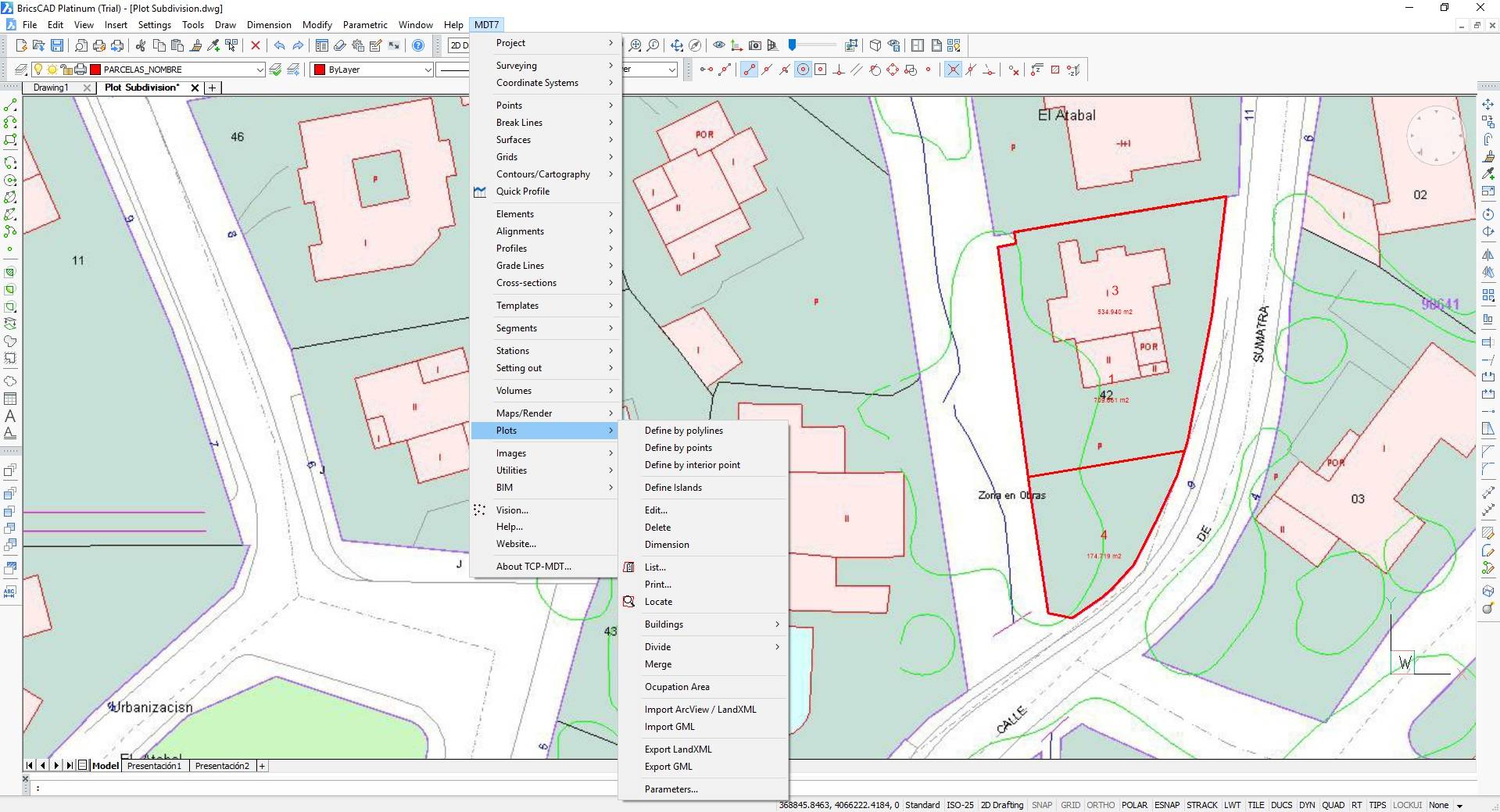 03-MDT Standard-Plot Subdivision