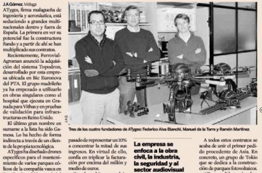 Articulo sobre ATyges en el Diario Expansión