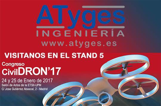 ATyges patrocina la tercera edición del Congreso CIVILDRON