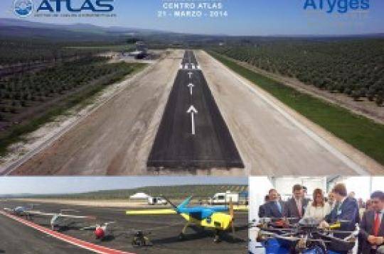 ATyges en la Inaguración del Centro de Vuelos Experimentales ATLAS
