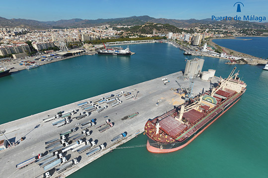 La Autoridad Portuaria y la empresa ATges editan una panorámica de 360 grados con cinco cruceros en la terminal