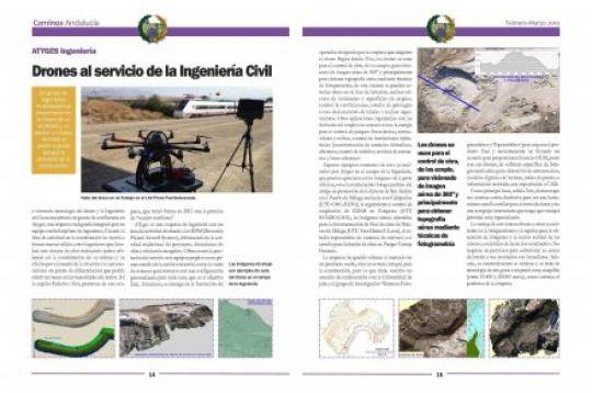 ATyges en Revista Colegio Ingenieros Caminos Andalucía